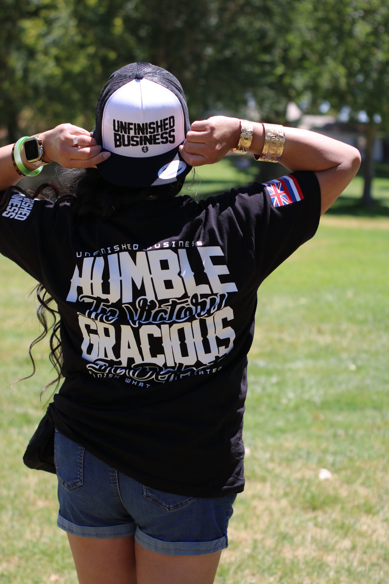 Humble In Victory Gracious In Defeat (Black/White)