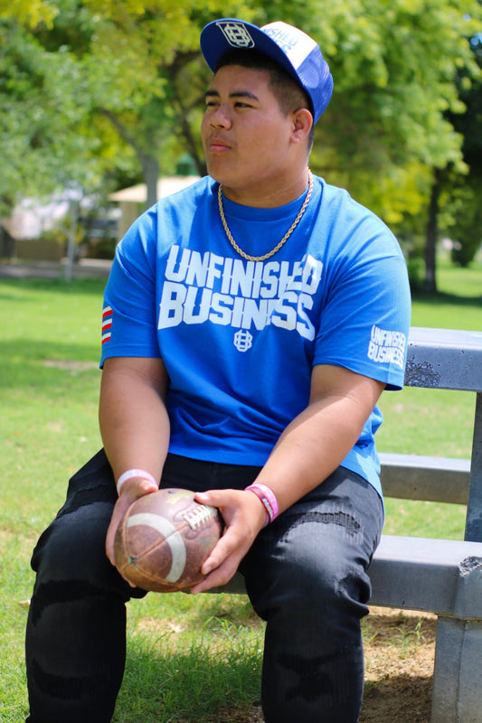 Humble In Victory Gracious In Defeat (Royal Blue/White)
