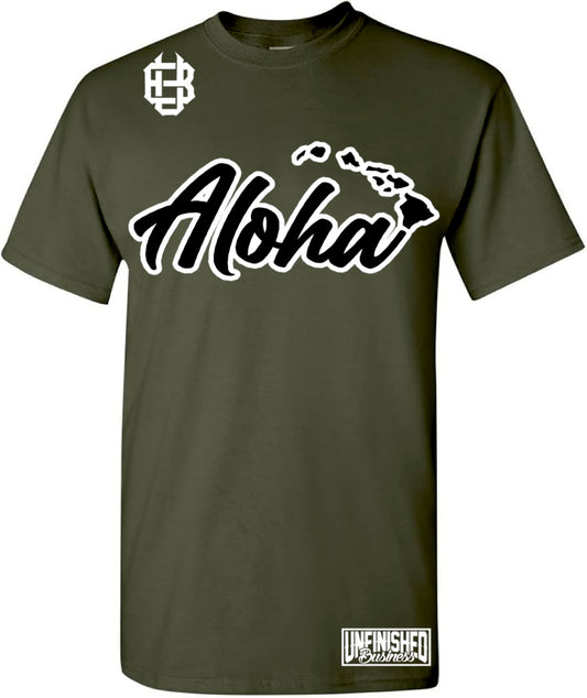 Aloha Collective (Army Green T-Shirt)