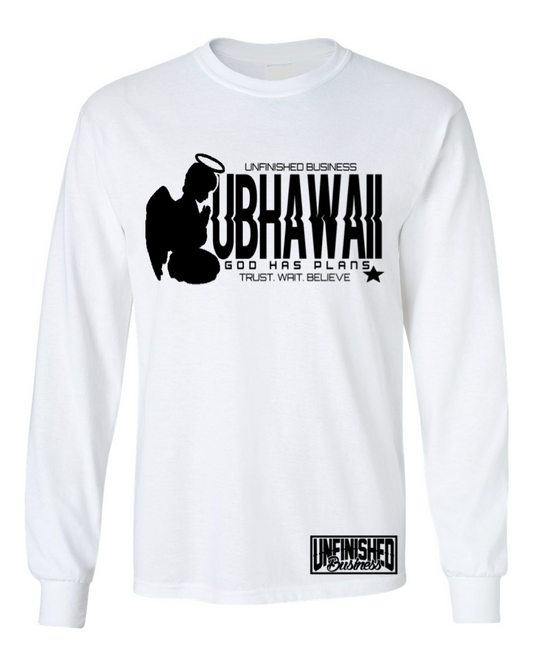 God Has Plans (White Long-Sleeve)