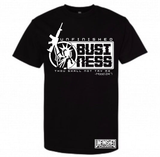 Thou Shall Not Try Me (Black T-Shirt)