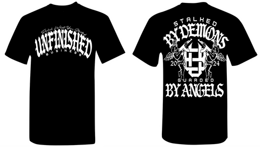 Guarded By Angels (Black/White)